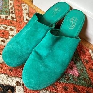 Charlotte Stone Marlo Suede Clogs